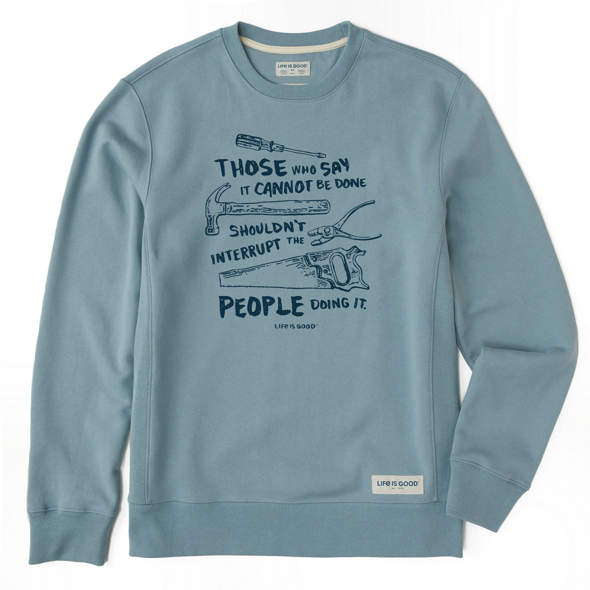 Men's Don't Interrupt - Tools Simply True Crew