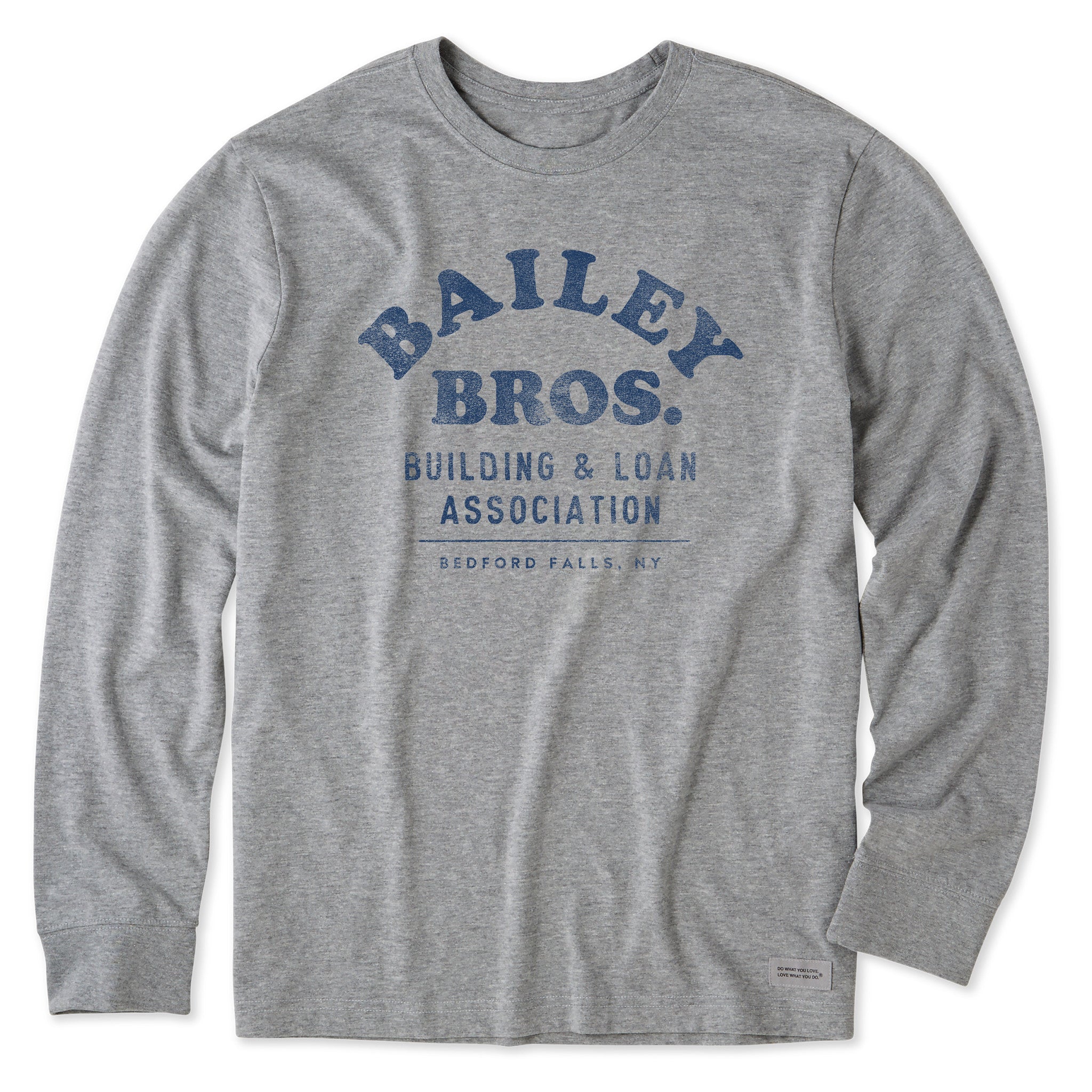 Men's Bailey Bros. Building & Loan Assoc. Long Sleeve Crusher Tee