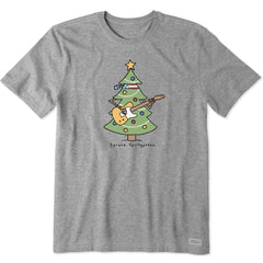 Men's Spruce Springsteen Short Sleeve Crusher Tee