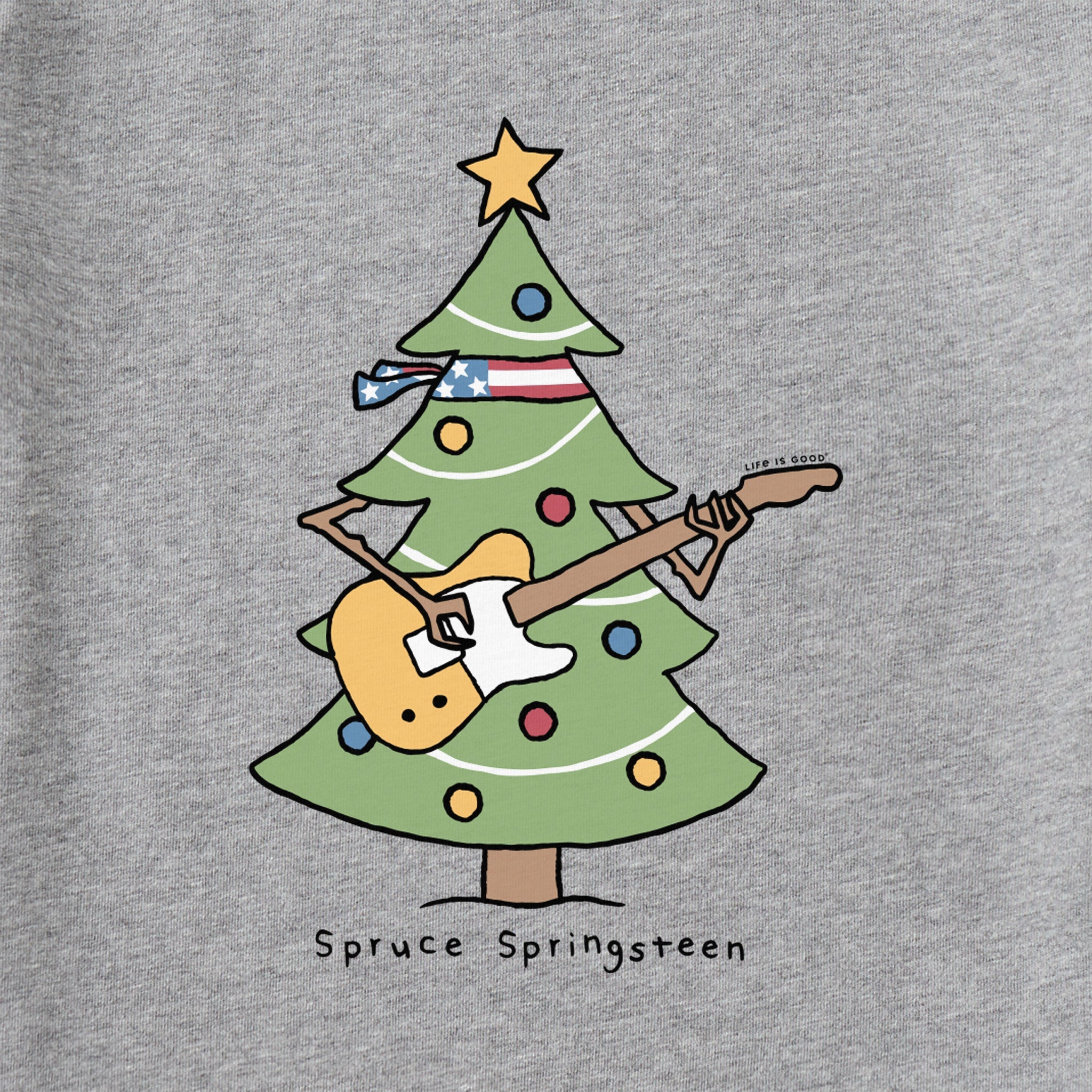 Men's Spruce Springsteen Short Sleeve Crusher Tee