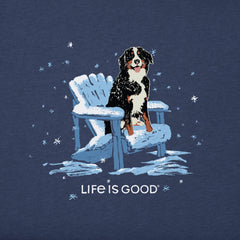 Men's Snowy Adirondack Bernese Simply True Fleece Crew