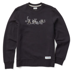 Men's Life Isn't Easy Hockey Simply True Fleece Crew
