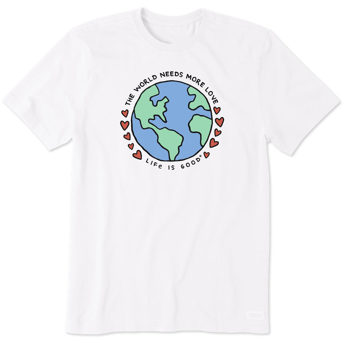 Men's World Needs More Love Short Sleeve Tee