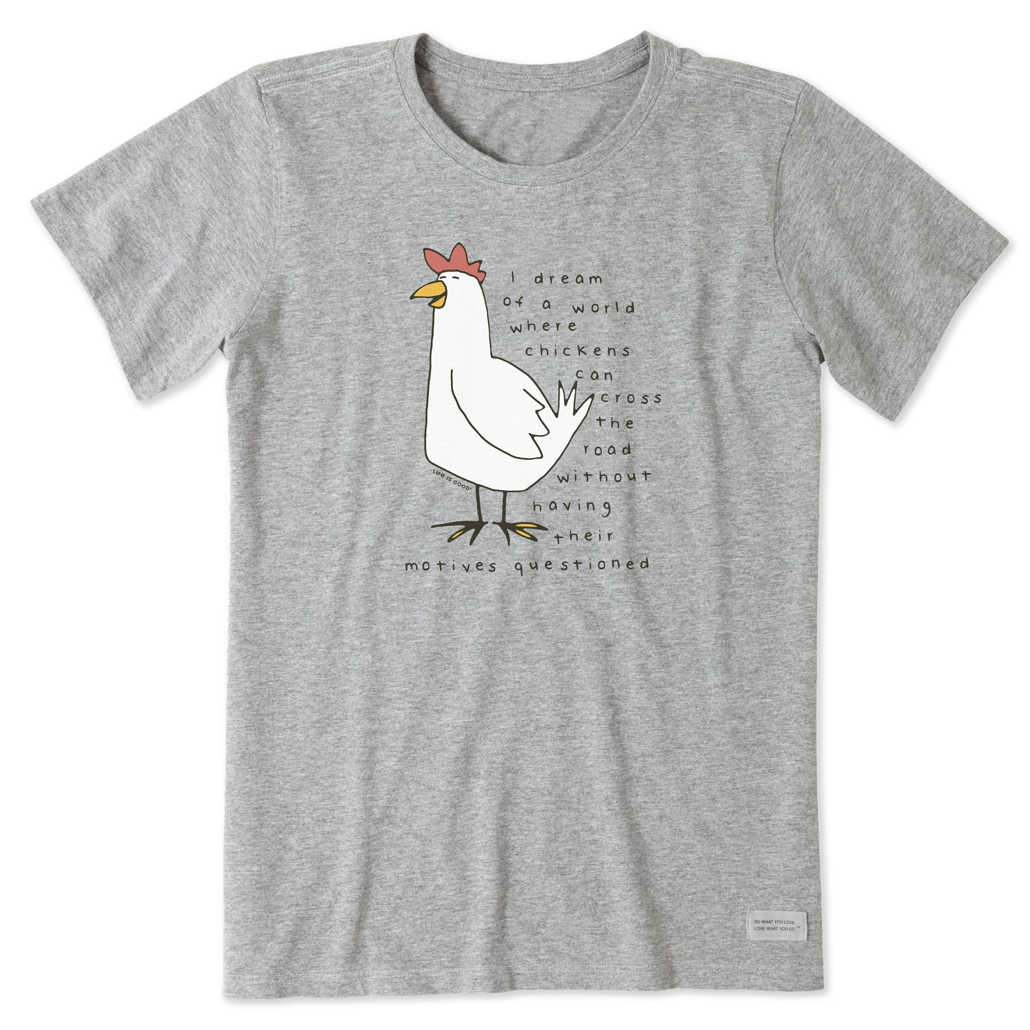 Women's Chicken Motives Short Sleeve Tee
