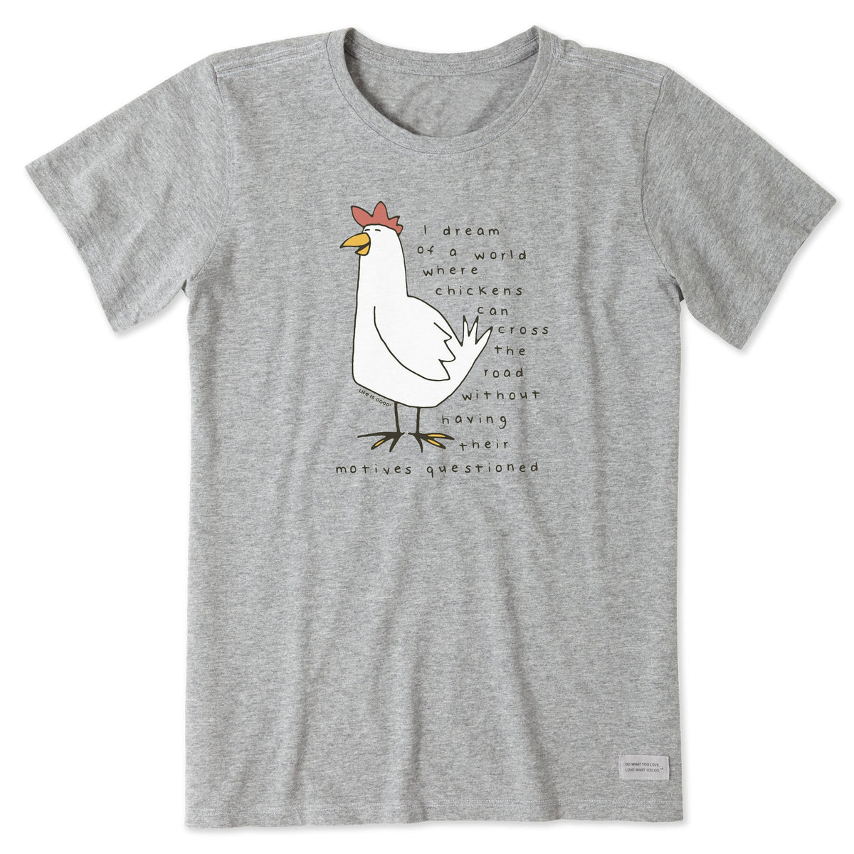Women's Chicken Motives Short Sleeve Tee