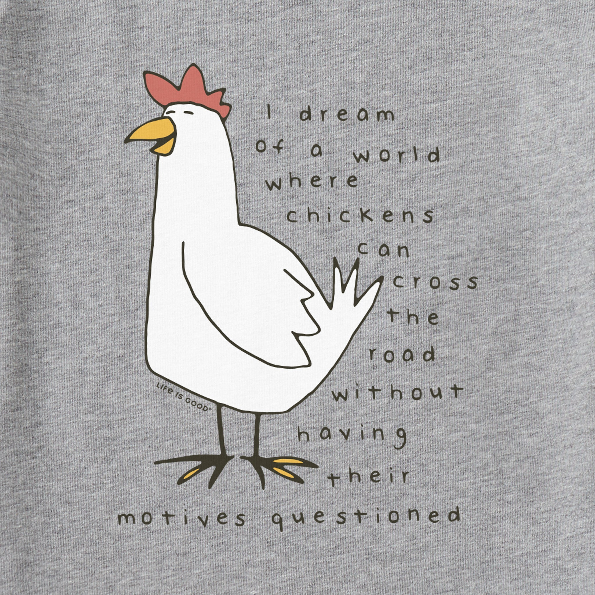 Women's Chicken Motives Short Sleeve Tee