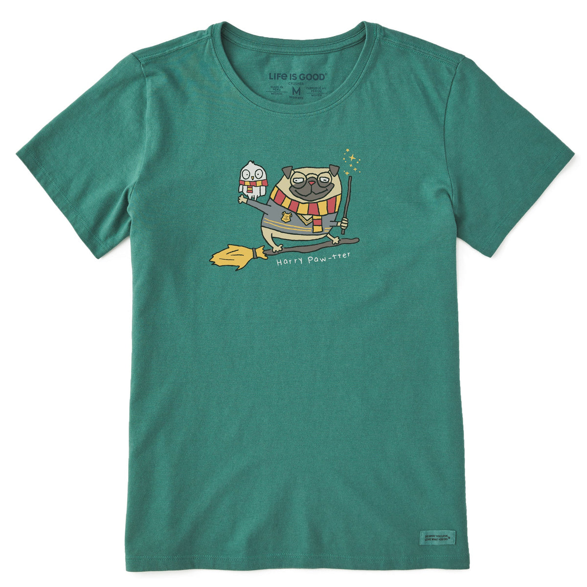 Women's Harry Paw-ter Short Sleeve Crusher Tee