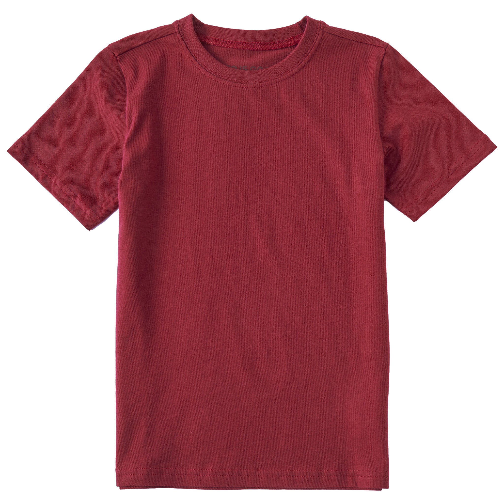 Kids Solid Short Sleeve Crusher Tee
