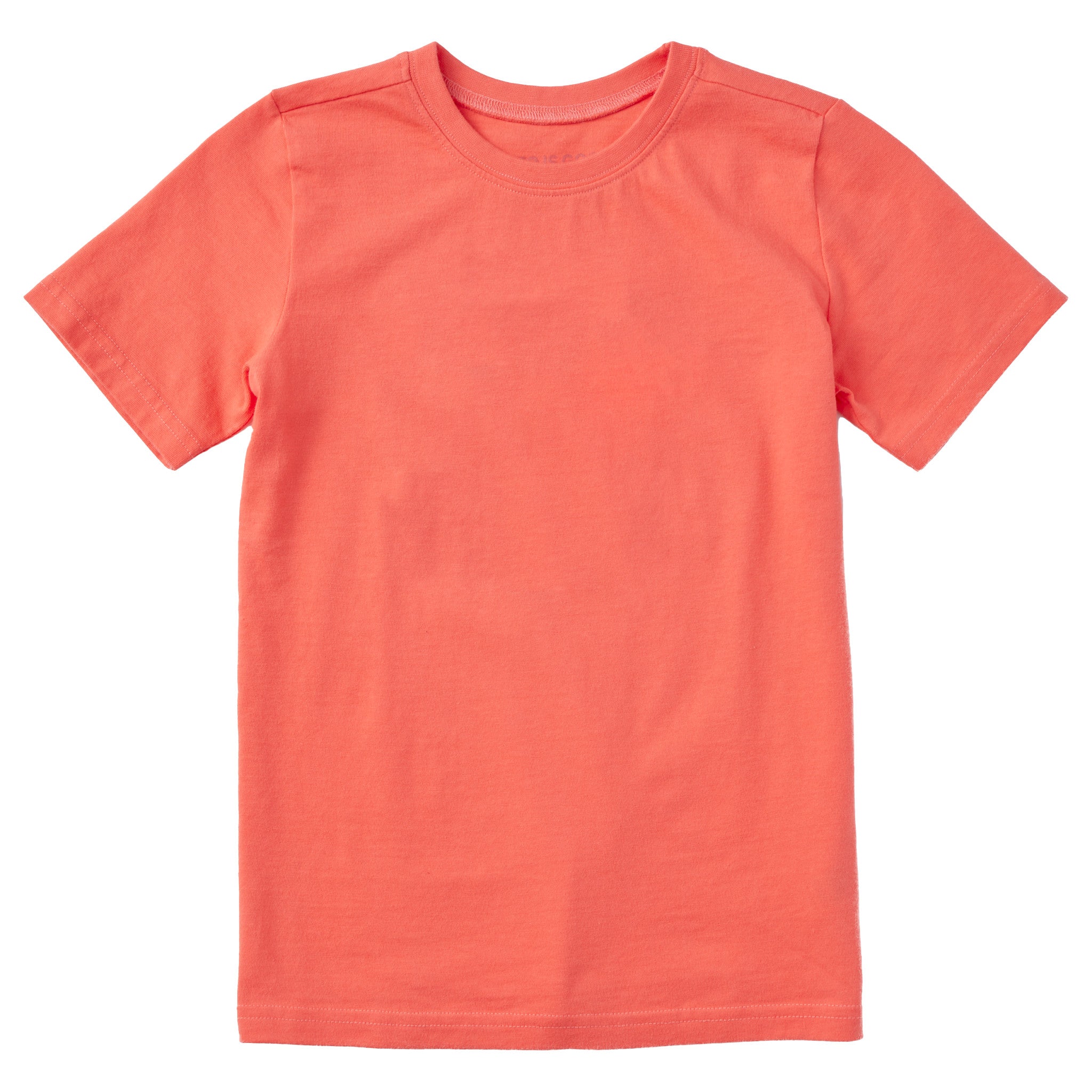 Kids Solid Short Sleeve Crusher Tee