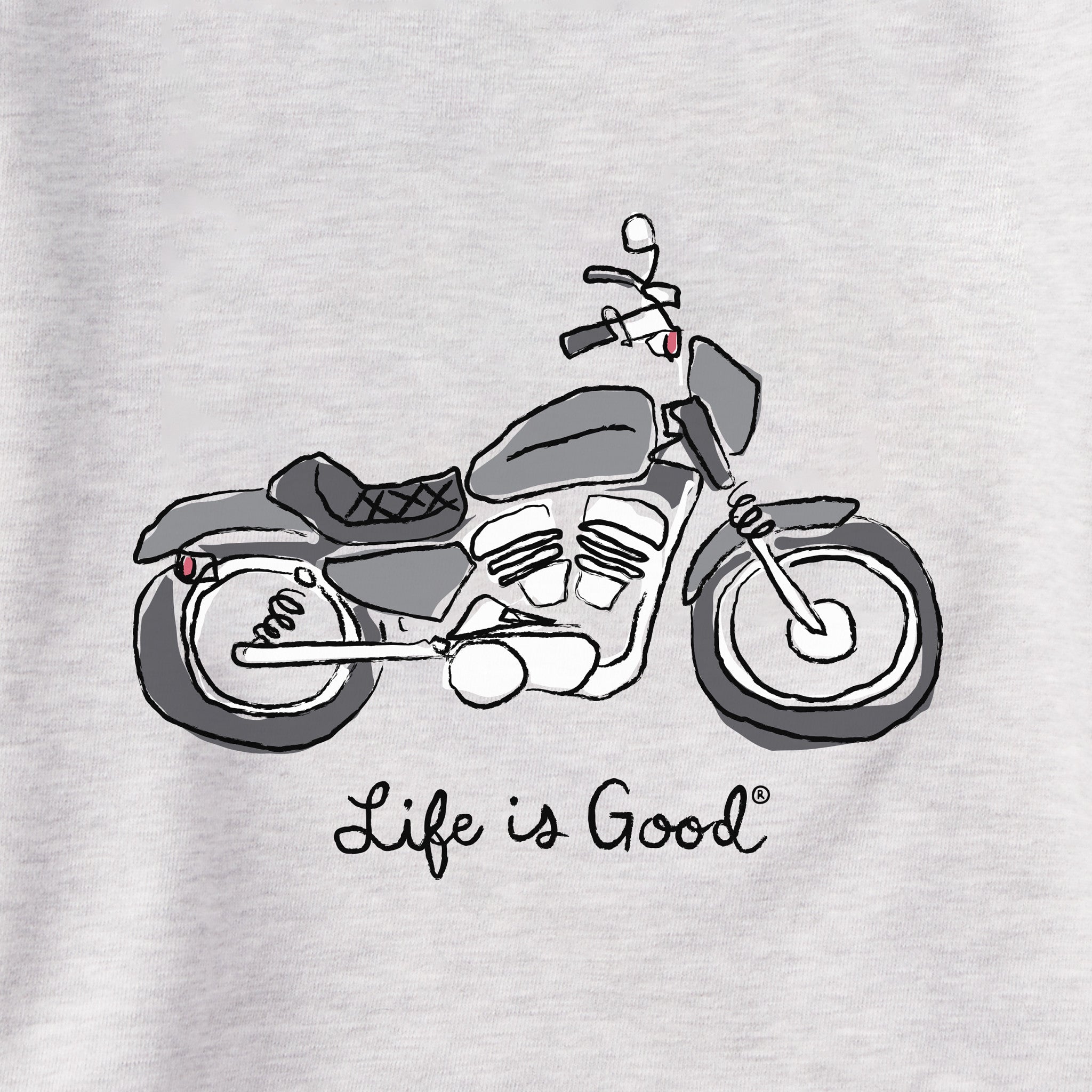 Men's Motorcycle Simply True Fleece Hoodie