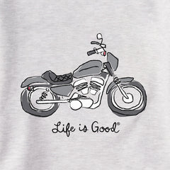 Men's Motorcycle Simply True Fleece Hoodie
