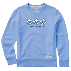 Women's 3 Daisies Simply True Fleece Crew