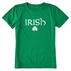 Women's Irish Clover 2 Short Sleeve Crusher Tee