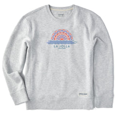 Women's La Jolla Sundala Simply True Fleece Crew