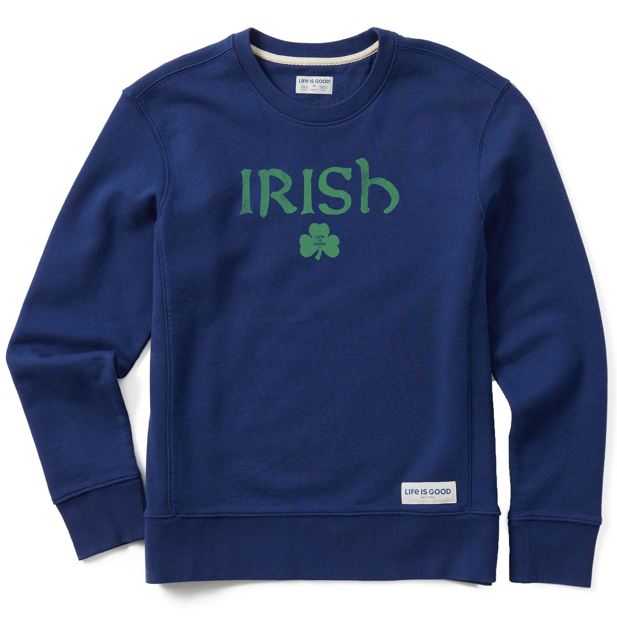 Women's Irish Clover 2 Simply True Fleece Crew