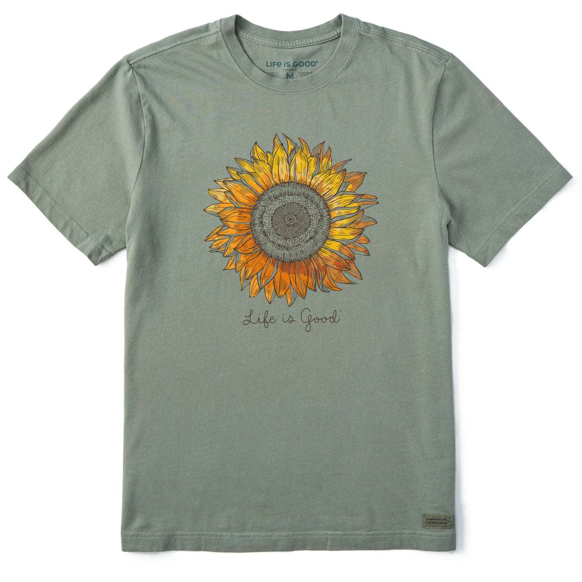 Men's Tie Dye Sunflower Short Sleeve Tee