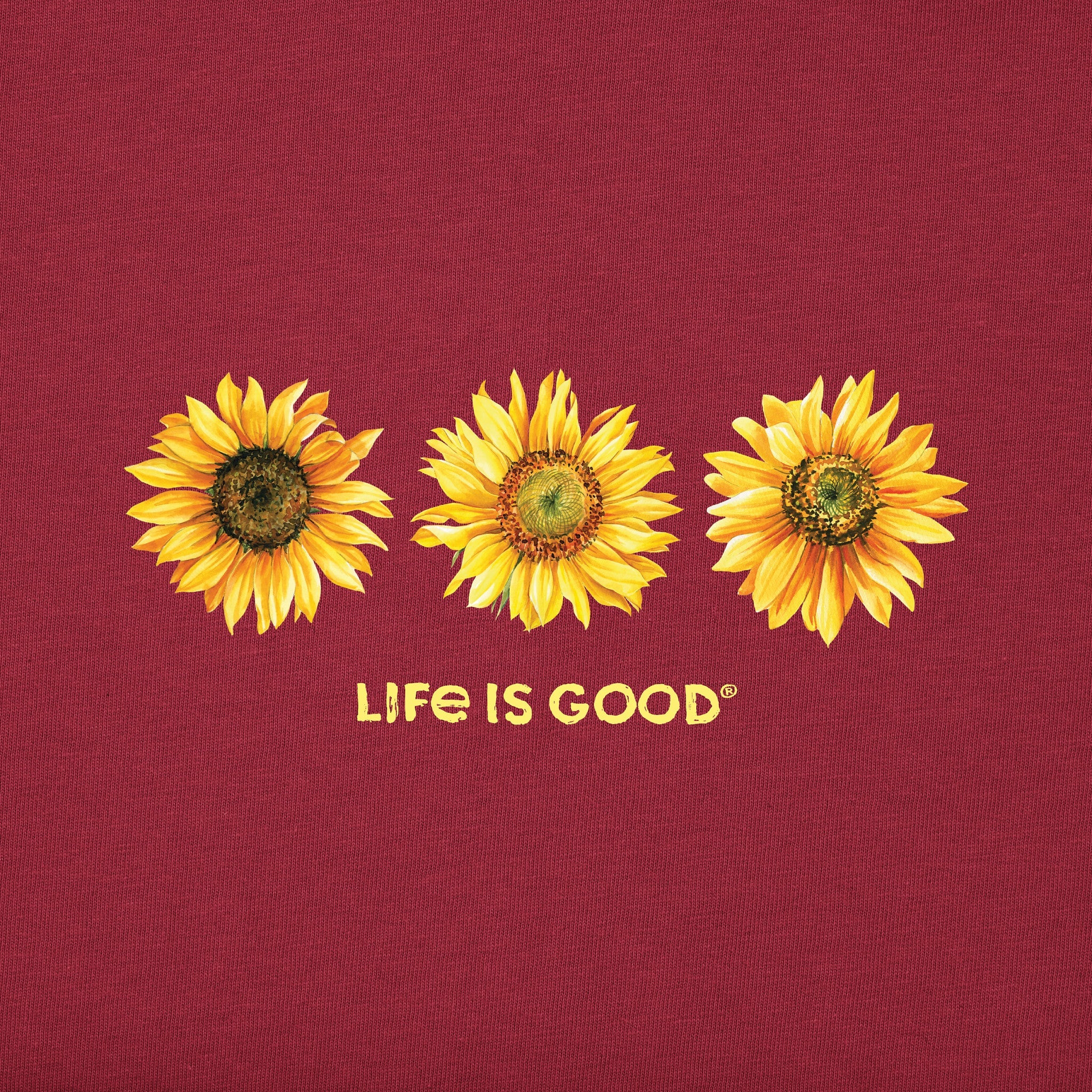 Women's 3 Sunflowers Simply True Fleece Hoodie