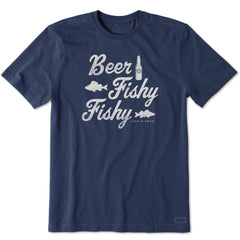 Men's Beer Fishy Fishy Short Sleeve Tee