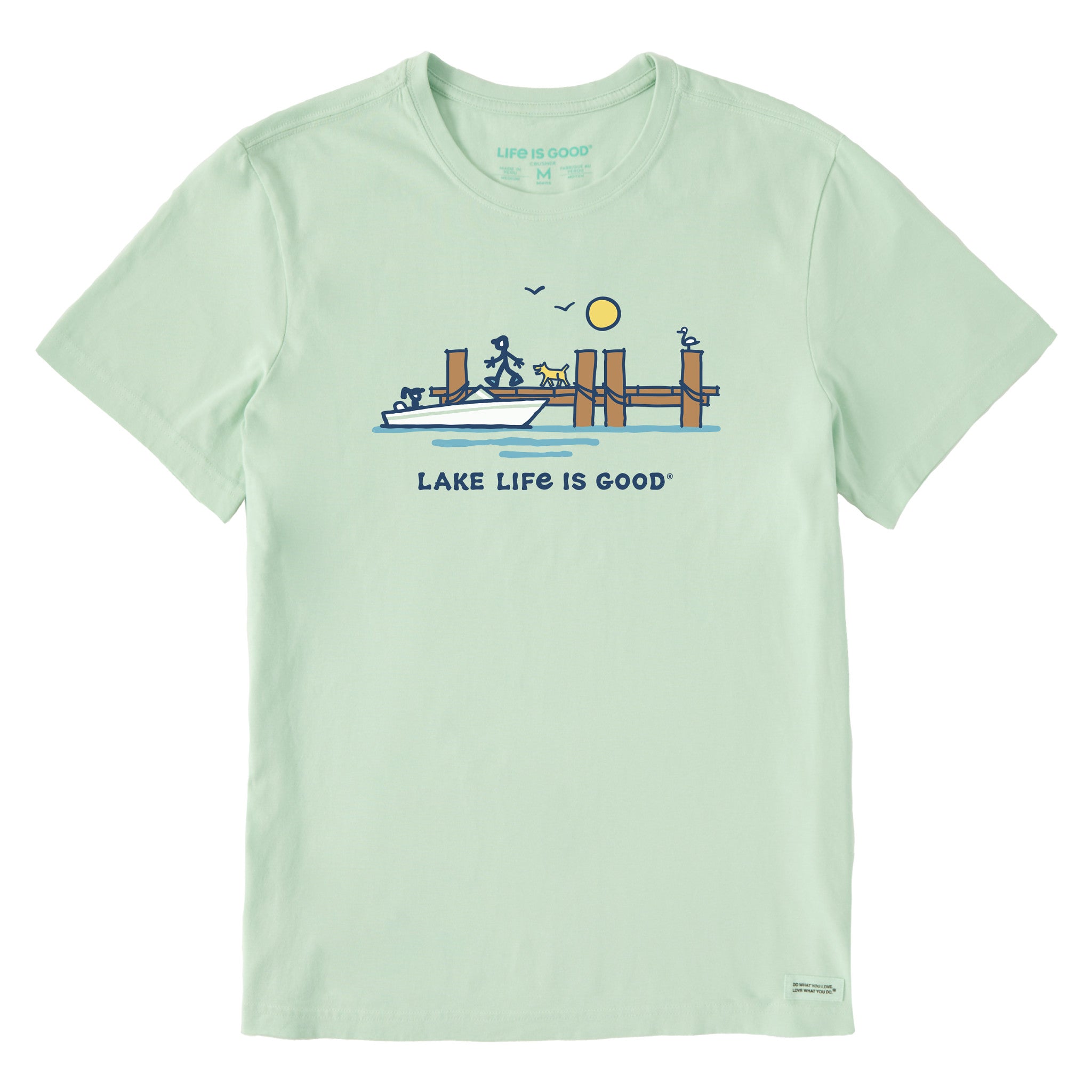 Men's Dock Lake Life is Good Short Sleeve Tee