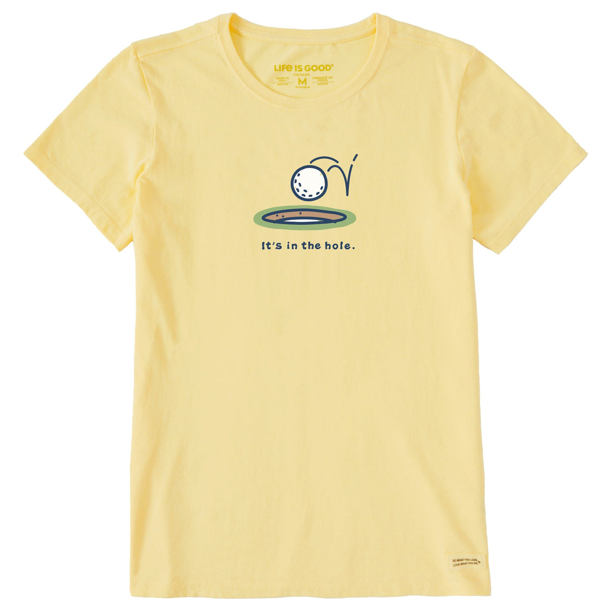 Women's It's in the Hole Golf Short Sleeve Crusher Tee