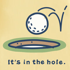 Women's It's in the Hole Golf Short Sleeve Crusher Tee
