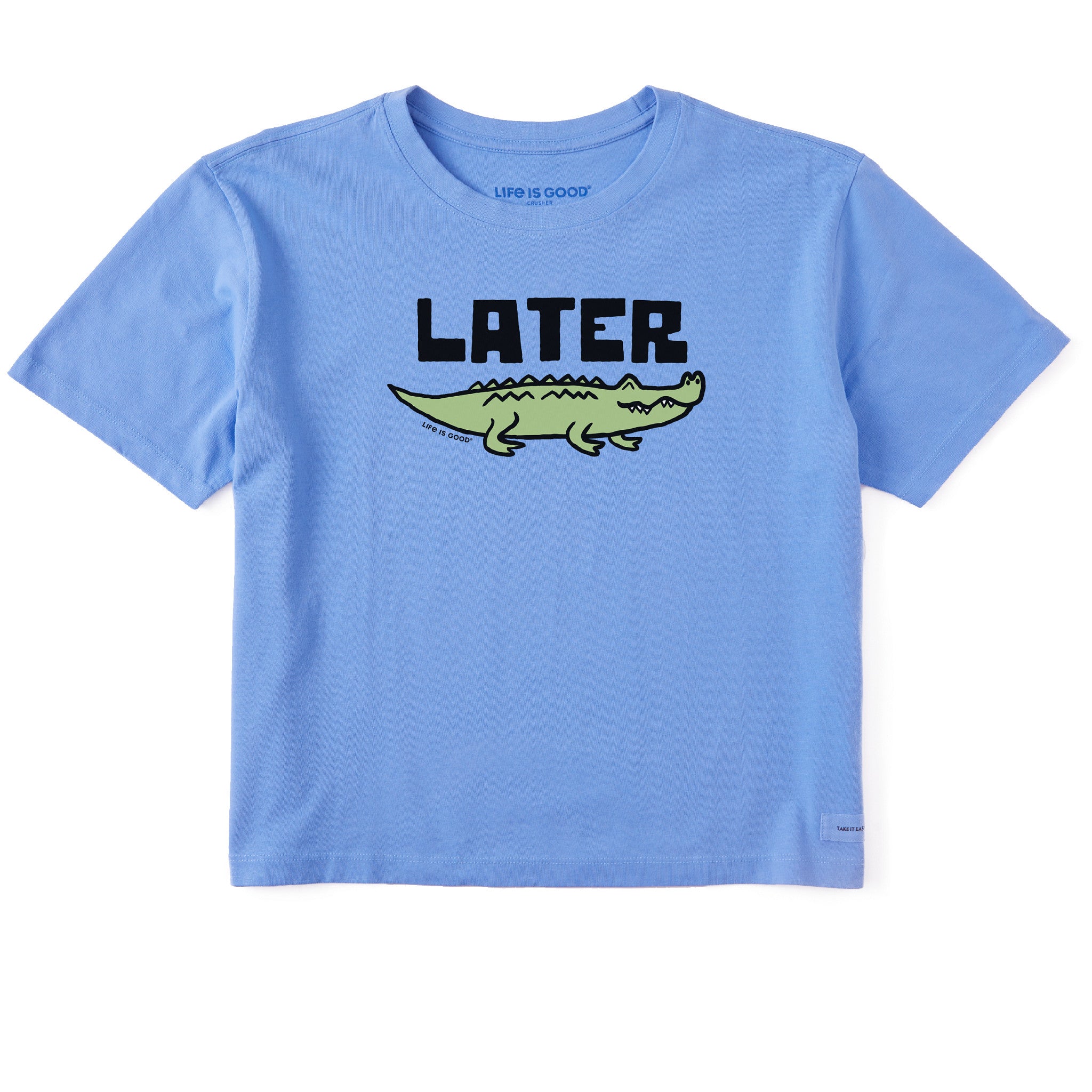 Women's Later Gator Short Sleeve Crusher Boxy Tee
