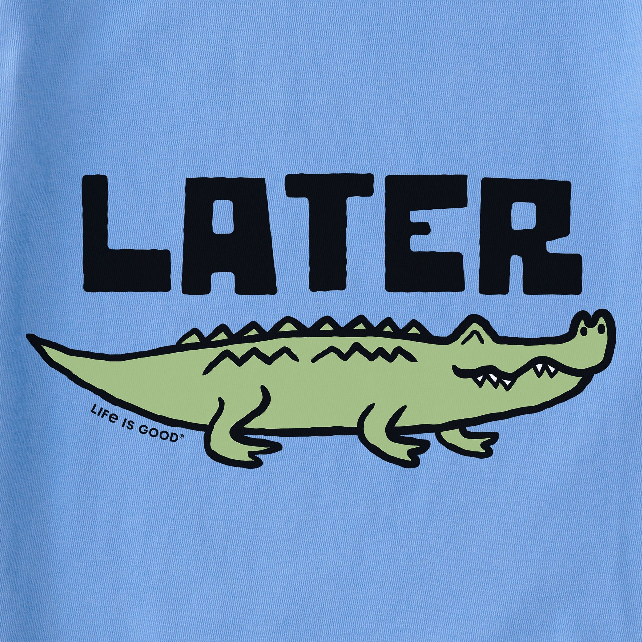 Women's Later Gator Short Sleeve Crusher Boxy Tee