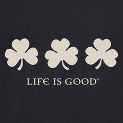 Women's Irish Shamrocks Short Sleeve Vee