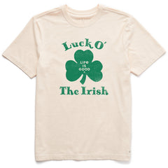 Men's Luck O' The Irish Short Sleeve Crusher Tee