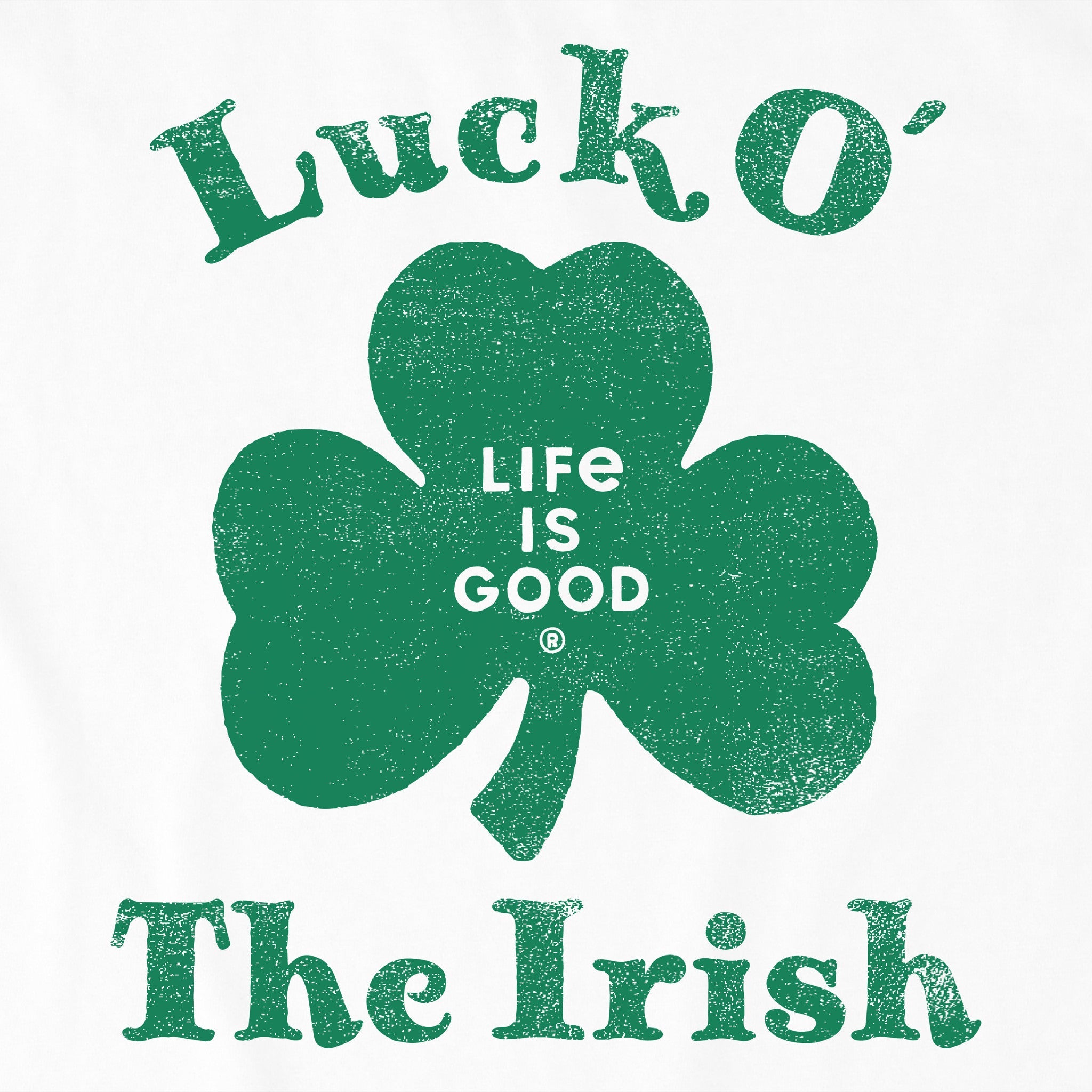 Kids Luck O' The Irish Short Sleeve Crusher Tee