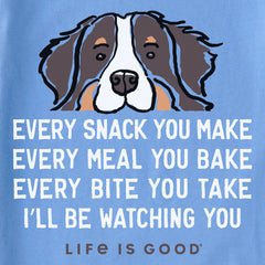 Women's I'll Be Watching You Bernese Short Sleeve Tee