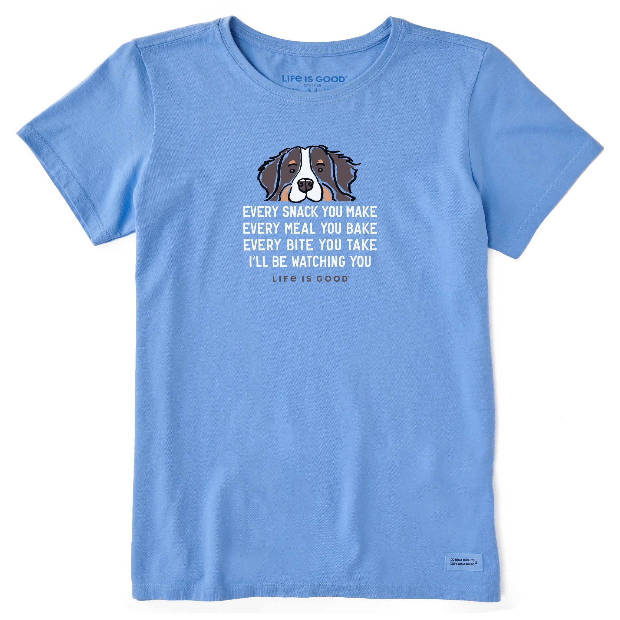Women's I'll Be Watching You Bernese Short Sleeve Tee