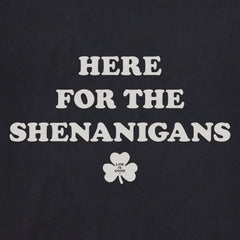 Women's Here for the Shenanigans Short Sleeve Crusher Tee