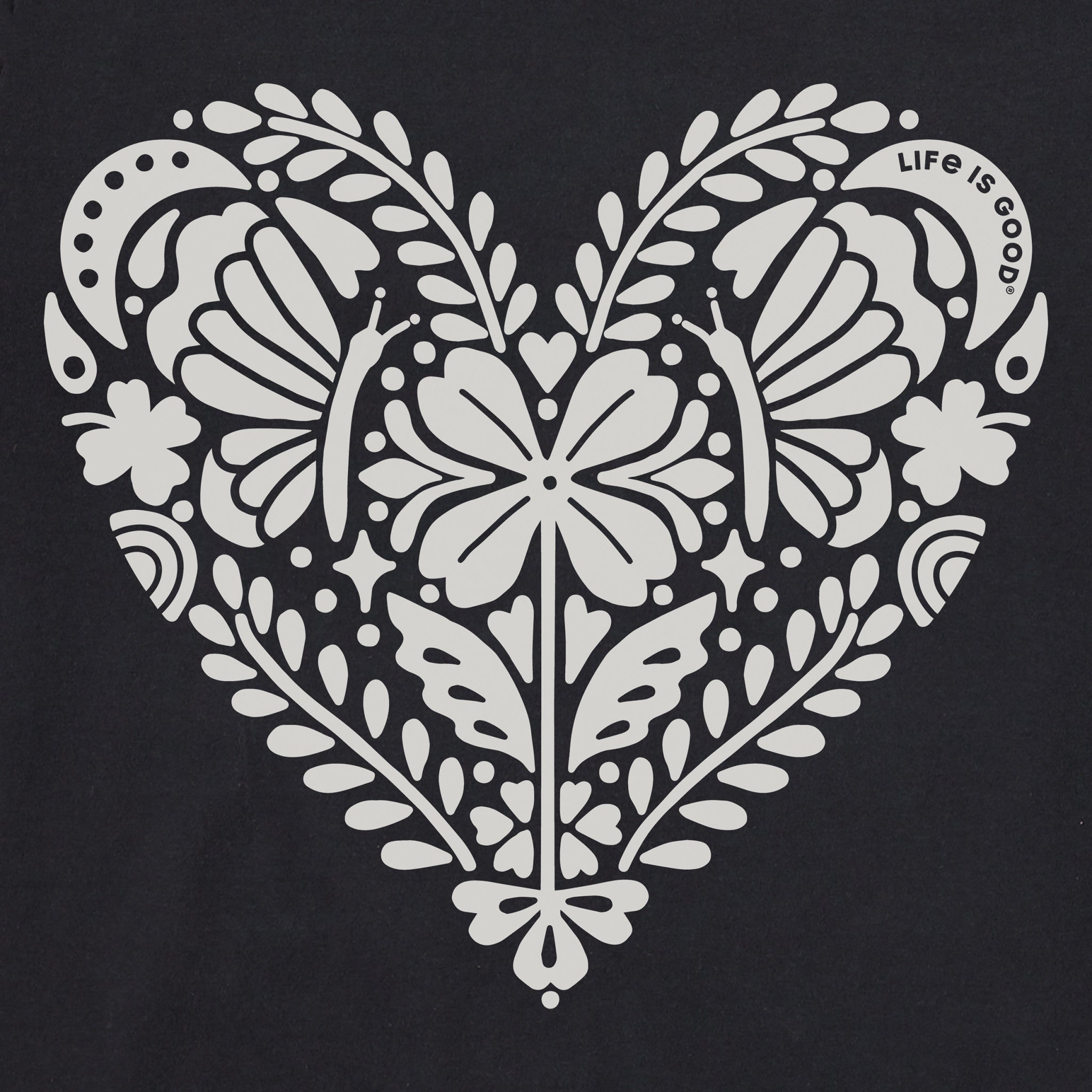 Women's Celtic Clover Heart Short Sleeve Crusher Tee