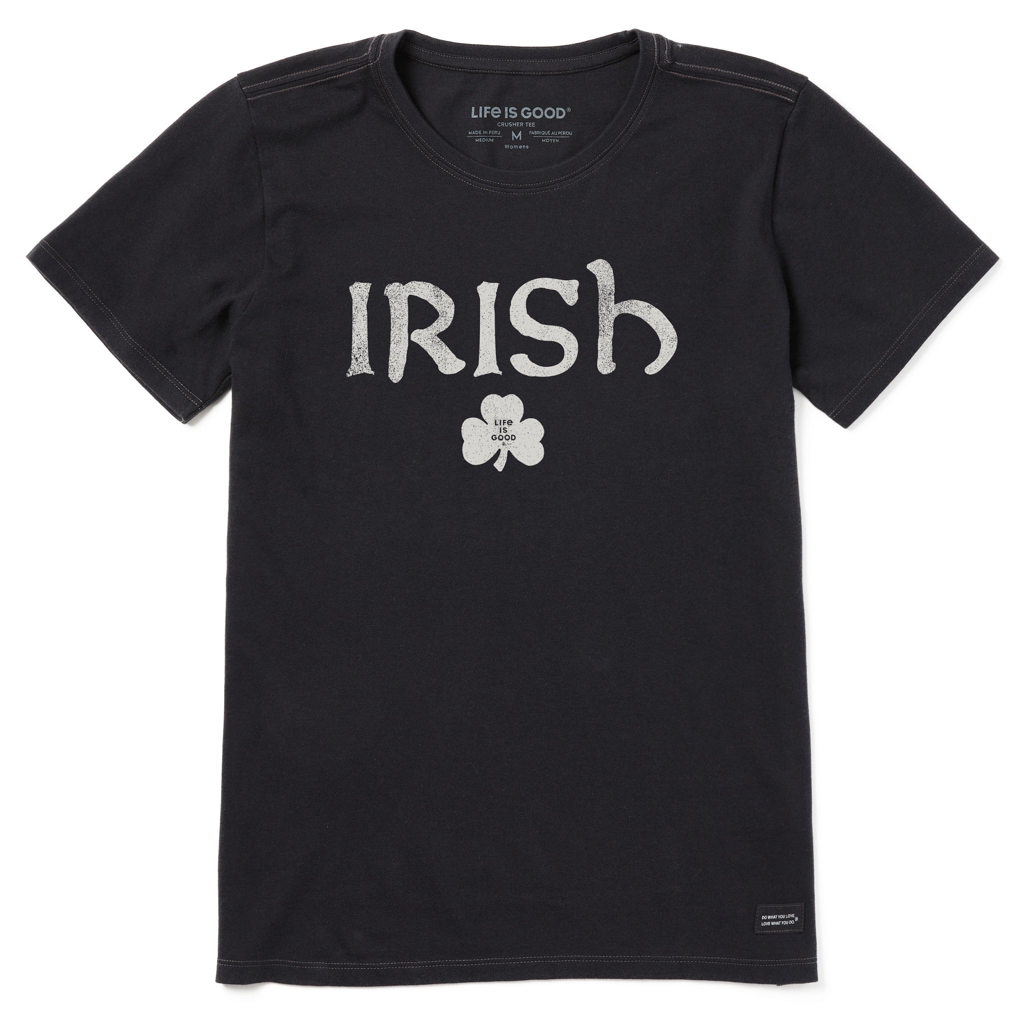Women's Irish Clover 2 Short Sleeve Crusher Tee