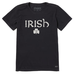 Women's Irish Clover 2 Short Sleeve Crusher Tee