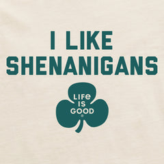 Women's I Like Shenanigans Short Sleeve Crusher Tee