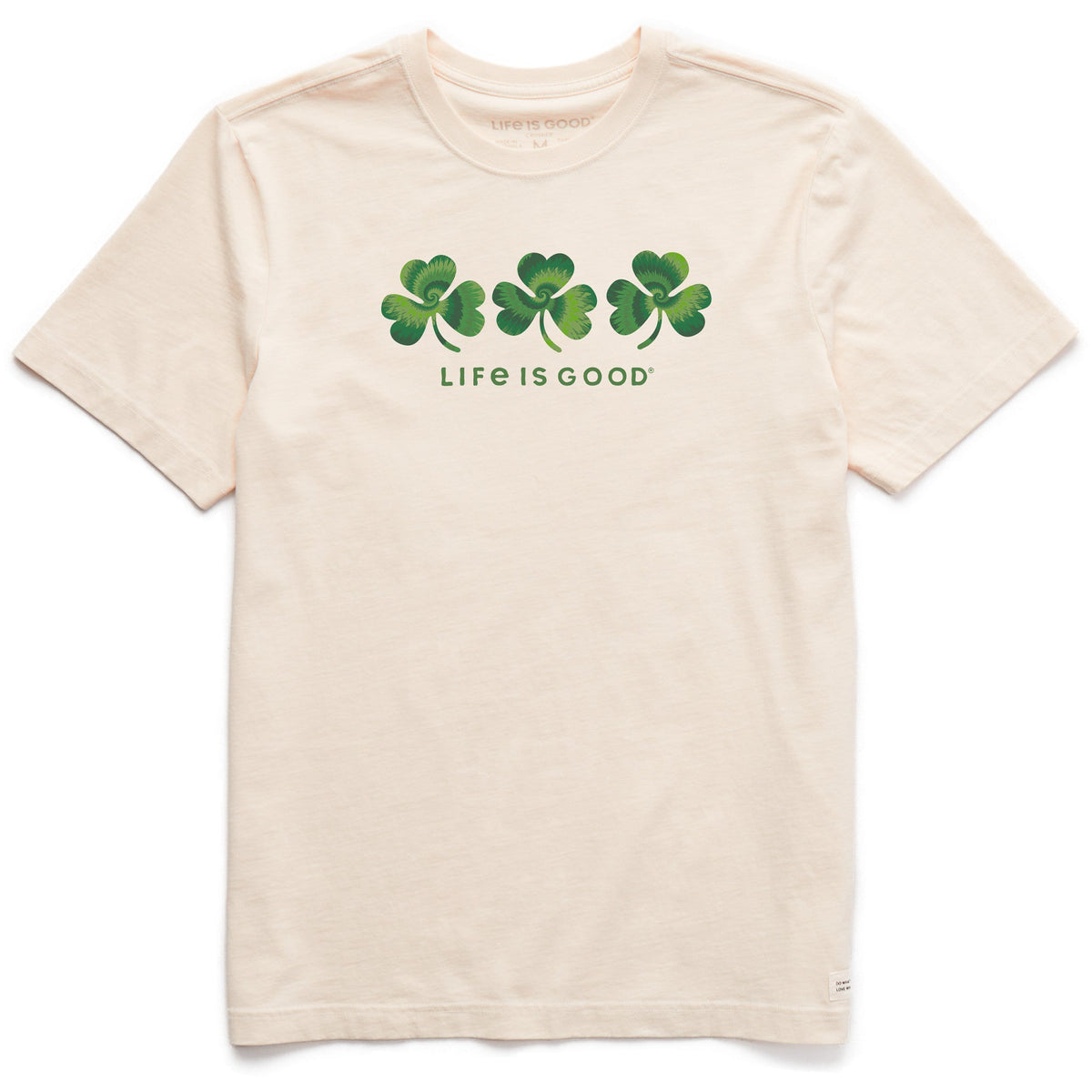 Men's 3 Tie Dye Clovers Short Sleeve Crusher Tee