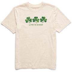 Men's 3 Tie Dye Clovers Short Sleeve Crusher Tee