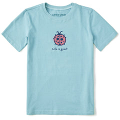 Kids Ladybug Short Sleeve Crusher Tee