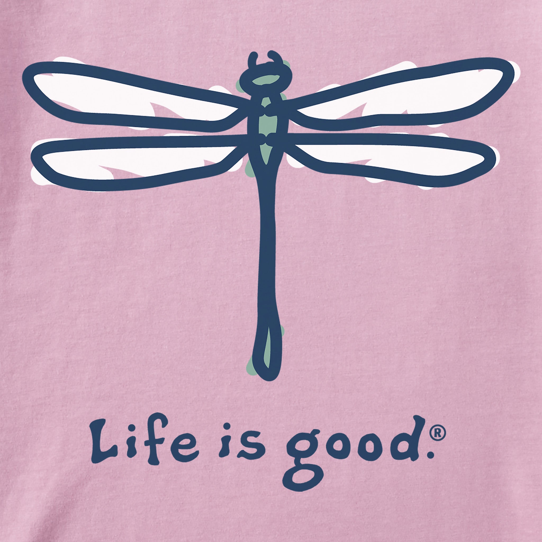 Women's Dragonfly Short Sleeve Crusher Vee