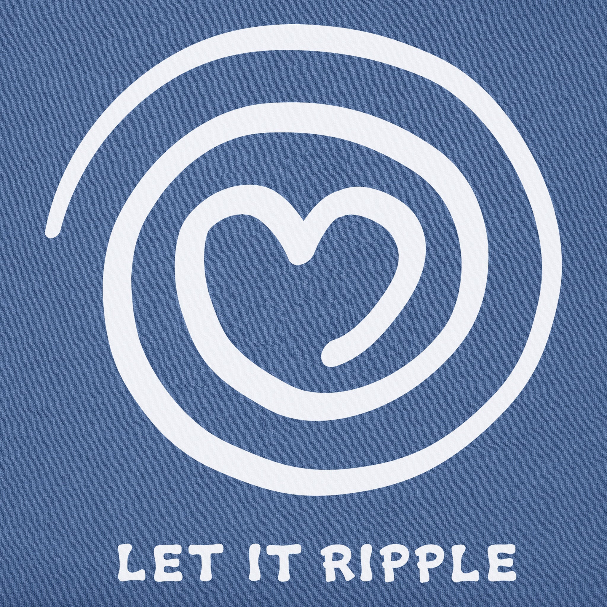 Women's Let it Ripple Short Sleeve Crusher Vee