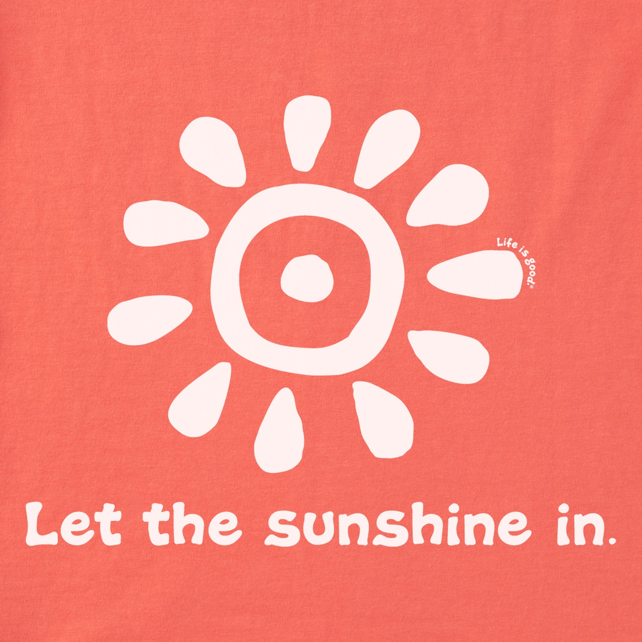 Women's Let the Sunshine In Short Sleeve Crusher Tee