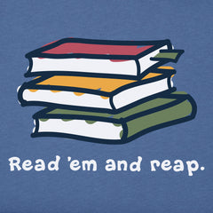 Men's Read 'em and Reap Short Sleeve Crusher Tee