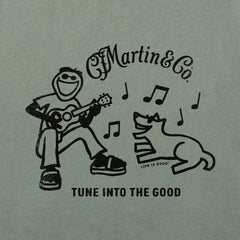 Men's Jake & Rocket Martin Guitar Short Sleeve Crusher Tee