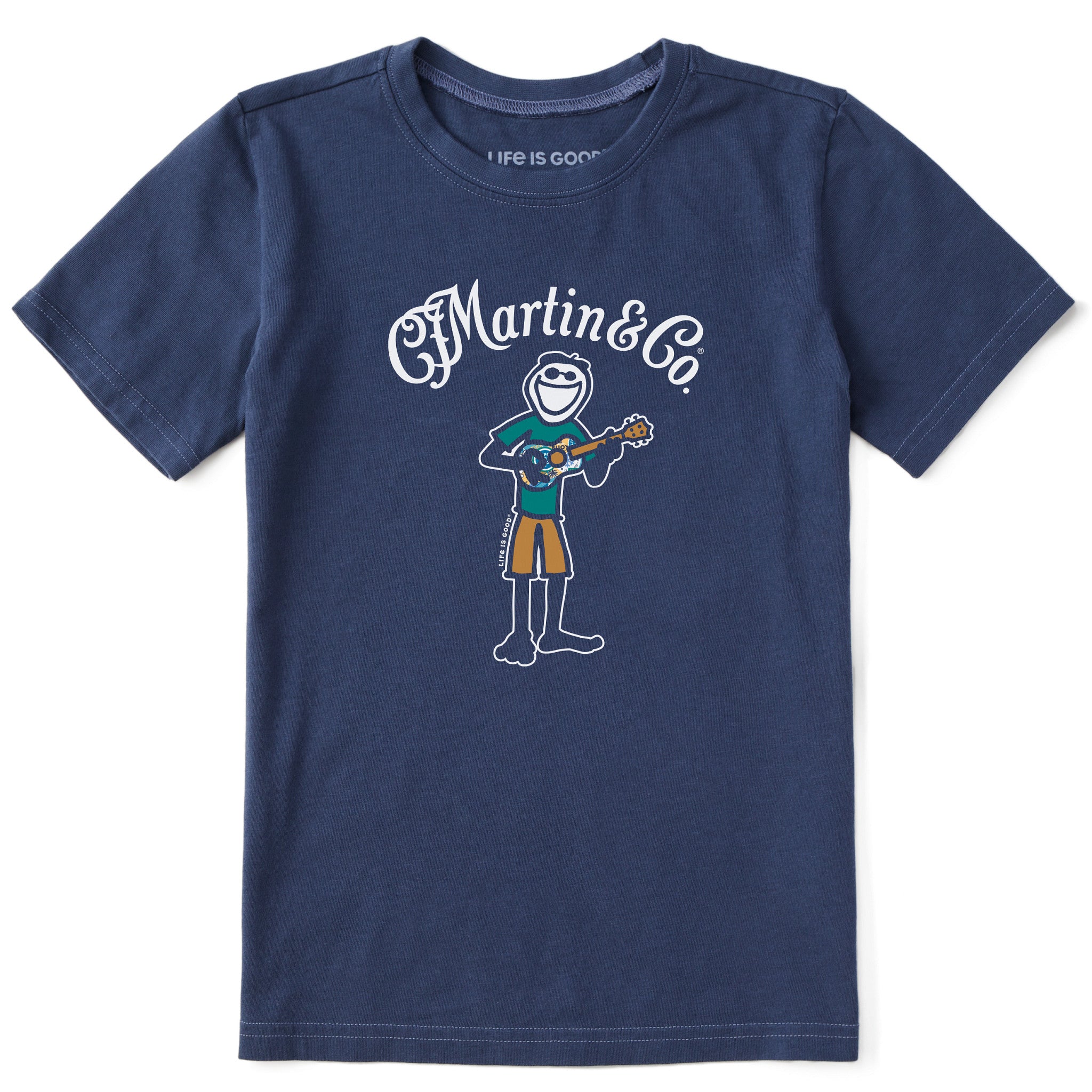 Kids Jake Martin Guitar Short Sleeve Crusher Tee