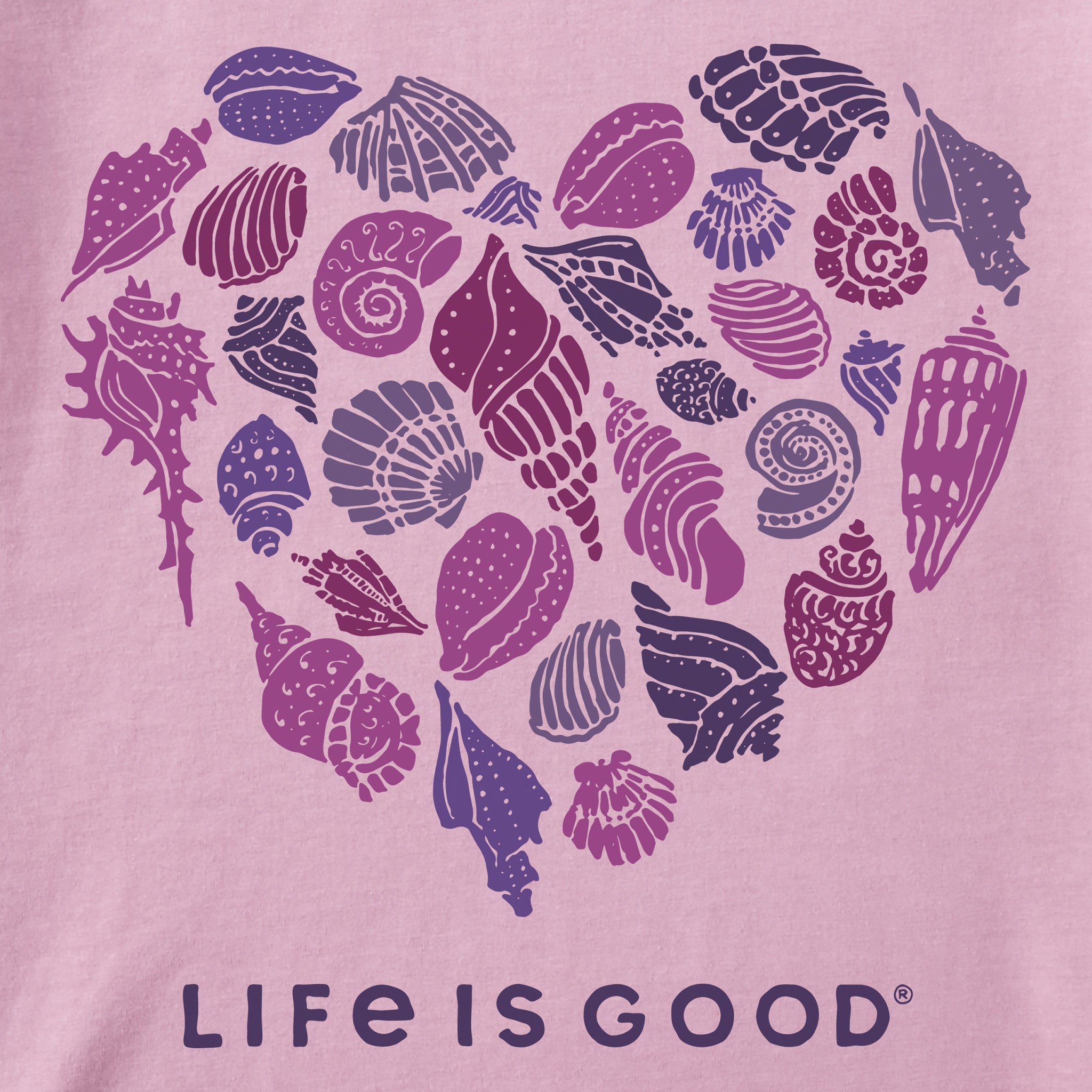 Women's Heart of Shells Short Sleeve Crusher Tee
