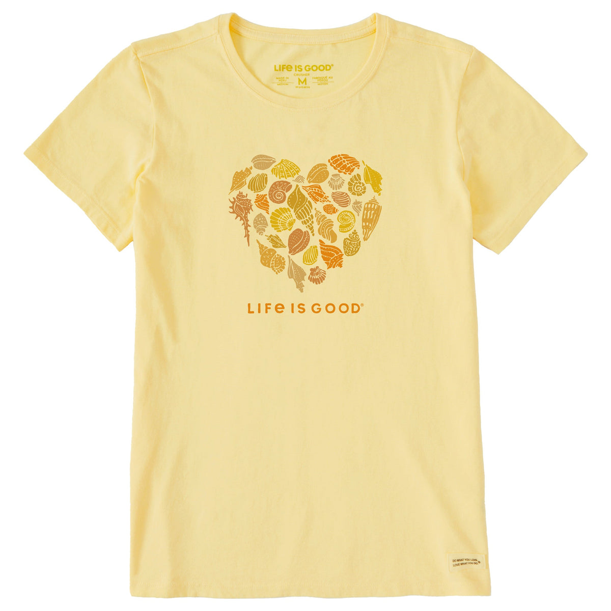 Women's Heart of Shells Short Sleeve Crusher Tee