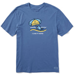 Men's Surfside Umbrella Like it Here Short Sleeve Tee