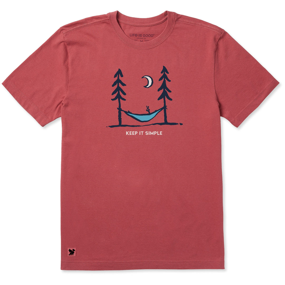 Men's Keep it Simple Peace Hammock Short Sleeve Crusher Tee
